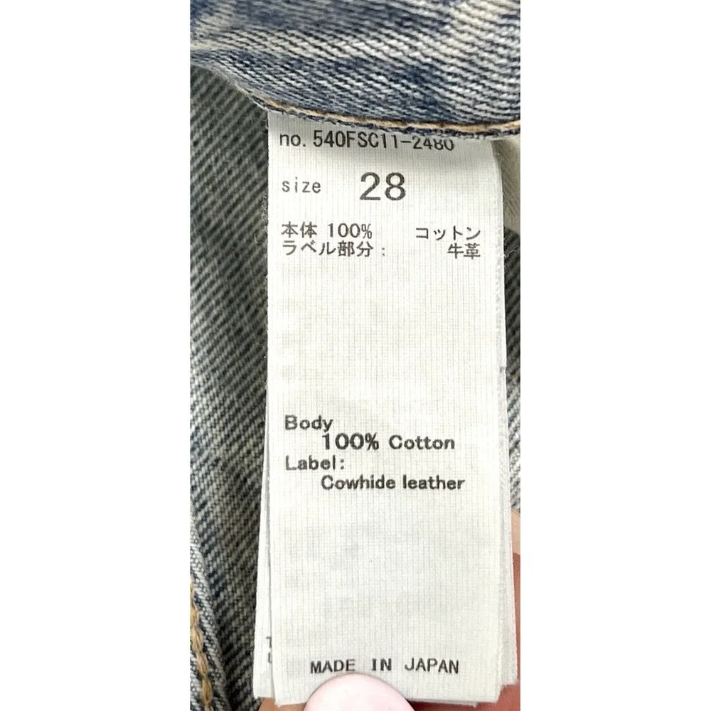 New! MOUSSY VINTAGE Mathews Cut Off Short Light Blue Distressed Raw Hem Denim 28 - Picture 12 of 16